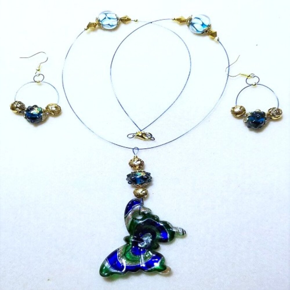 Green Butterfly Set